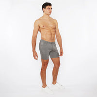 5" 5-Pocket Jean Short (Grey Mini Diamond)