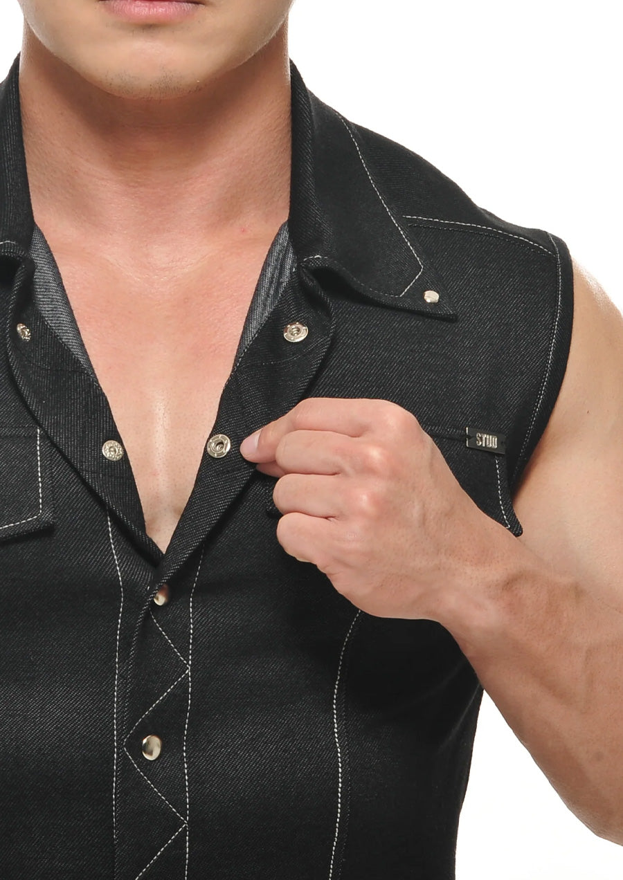 Durango Sleeveless Shirt (Denim)