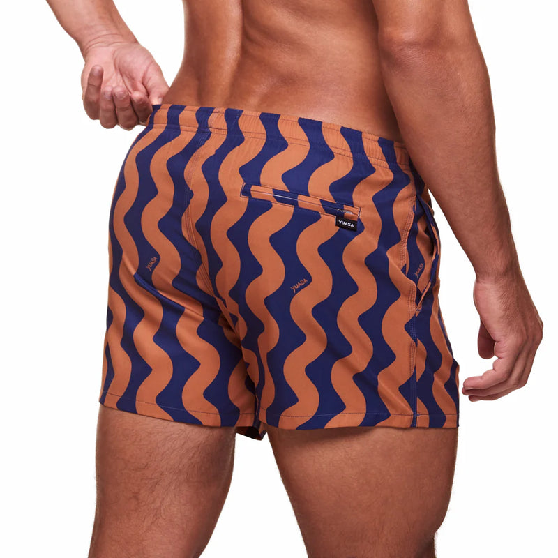 Waveform Swim Short - 3.5" (Brown)