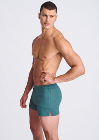 Seersucker Swim Shorts (Viridian)