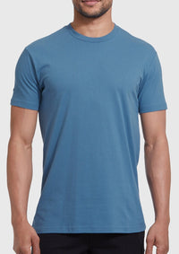 Short Sleeve Crew T-Shirt (Indigo)