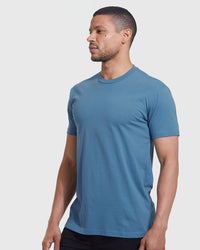 Short Sleeve Crew T-Shirt (Indigo)