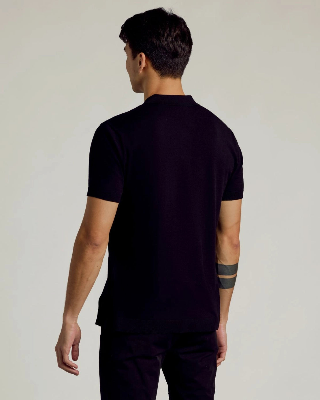 Dressy Polo (Black)