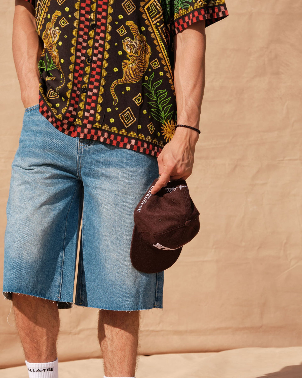A-Line Jorts (Sand Bleach)
