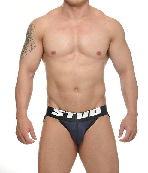 Corrado Mesh Tanga (Navy)