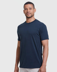 Short Sleeve Crew T-Shirt (Navy)