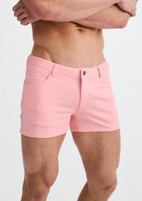 3" Stretch Knit Shorts (Petal)
