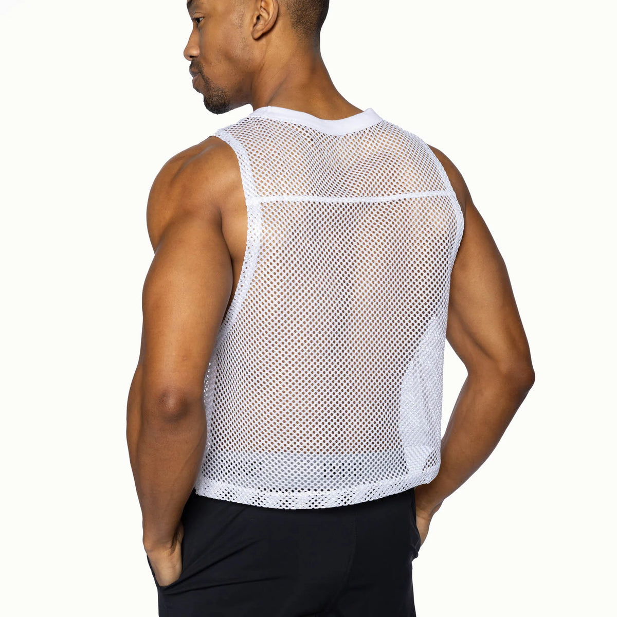 Sleeveless Practice Jersey (White)