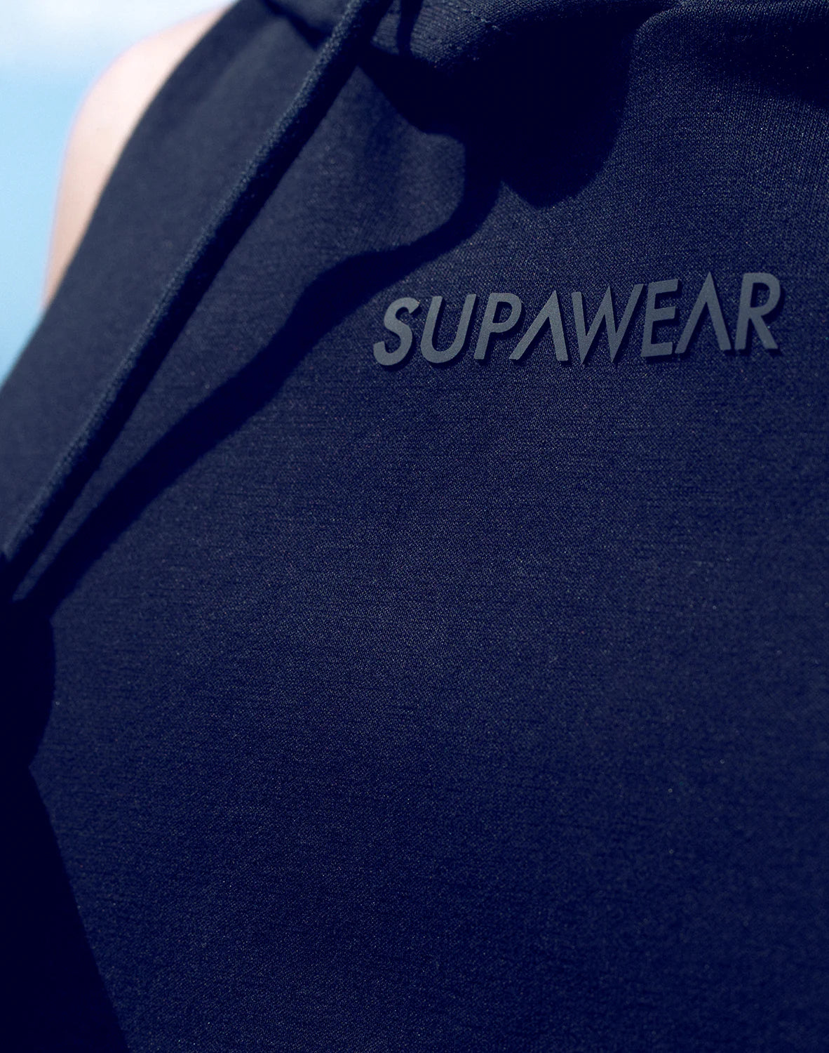 Sleeveless Hoodie (Black)