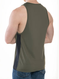 Race Point Tank Top (Olive)