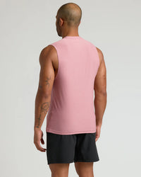 Sleeveless Active Muscle Tee (Quartz Rose)
