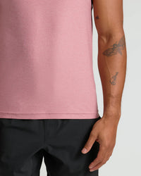 Sleeveless Active Muscle Tee (Quartz Rose)
