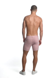 Stretch Knit Shorts (5" inseam) (Azalea)