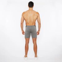 5" 5-Pocket Jean Short (Grey Mini Diamond)