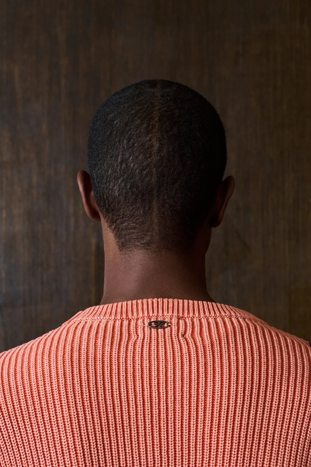 Vintage Knit Crew (Peach)