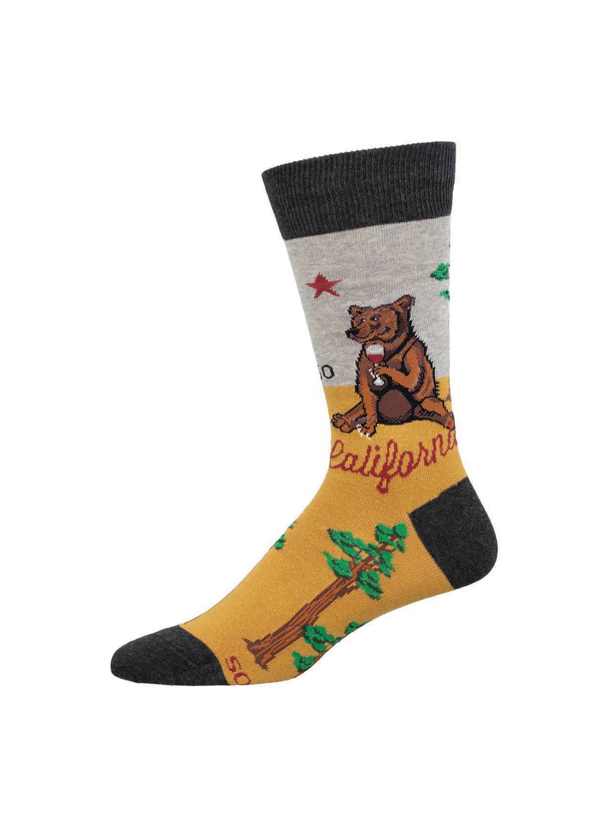 California Grey Socks