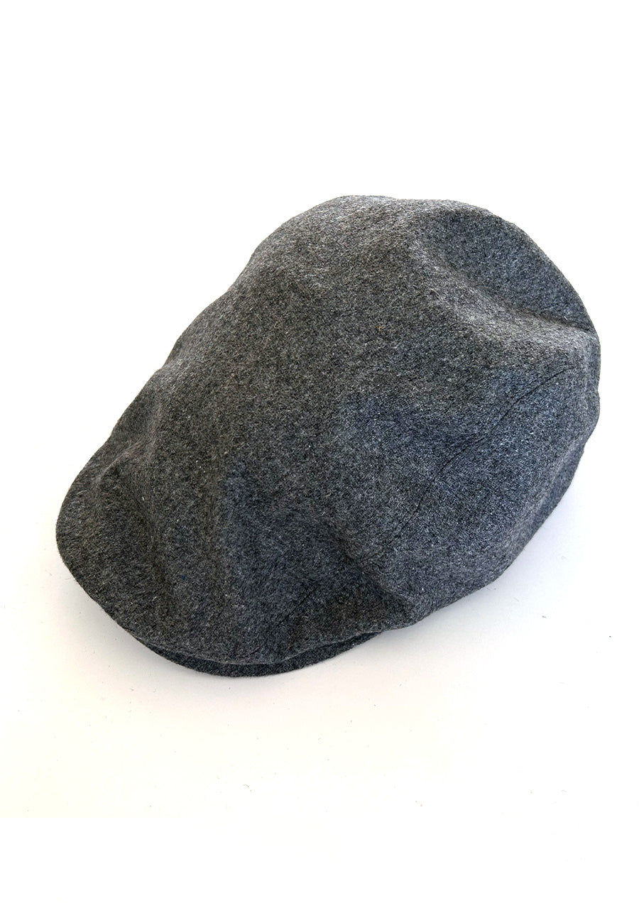 Wool Driver's Cap (Gray)