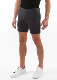 6" Inseam Textured Stretch Knit Short (Satellite)