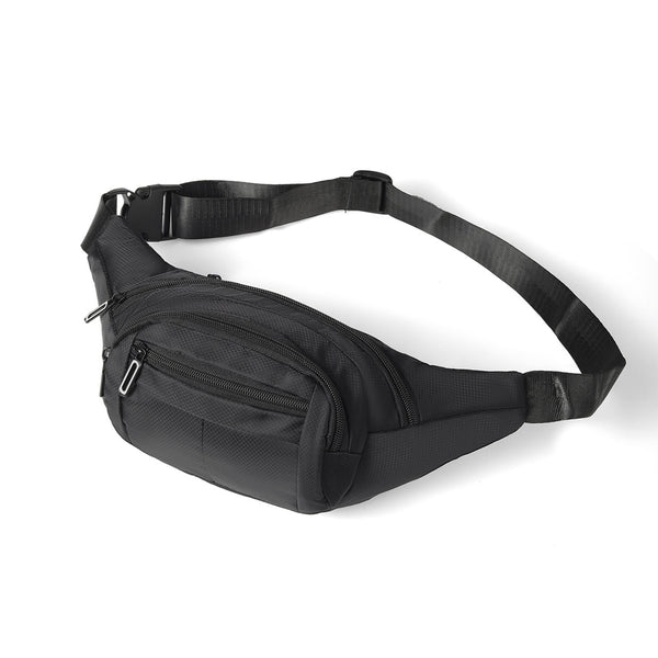 Nylon Fanny Pack (Black)