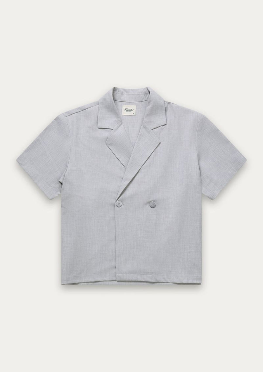 Breasted Shirt (Light Grey)