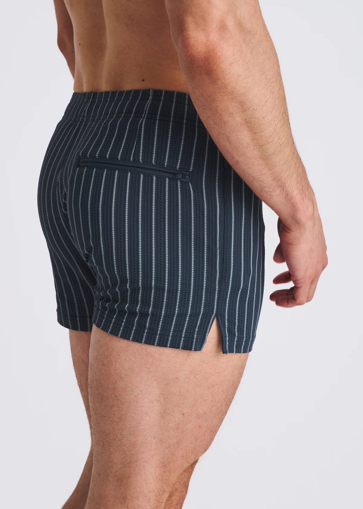 Seersucker Swim Shorts (Marina)