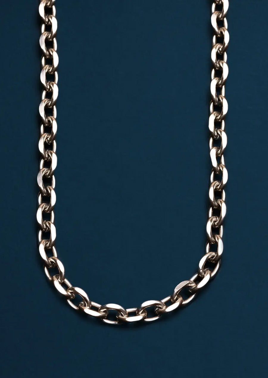 Waterproof 8mm Thick Cable Style Chain Necklace