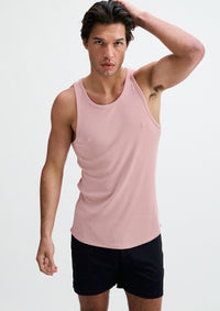 Stretch Rib Modal Tank (Mauve)