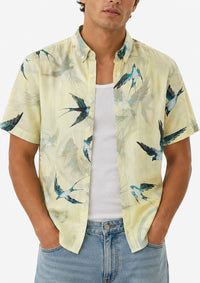 Yellow Birds Silk Blend Shirt