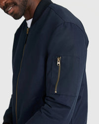 Bomber Jacket (Navy)