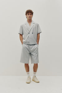 Breasted Shirt (Light Grey)
