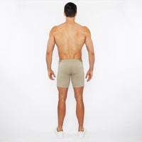 Textured Fine Cord Shorts (Macchiato)