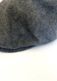 Wool Driver's Cap (Gray)