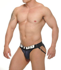 Corrado Mesh Tanga (Navy)