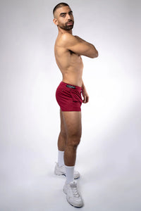 Meat Gym Shorts (Maroon)