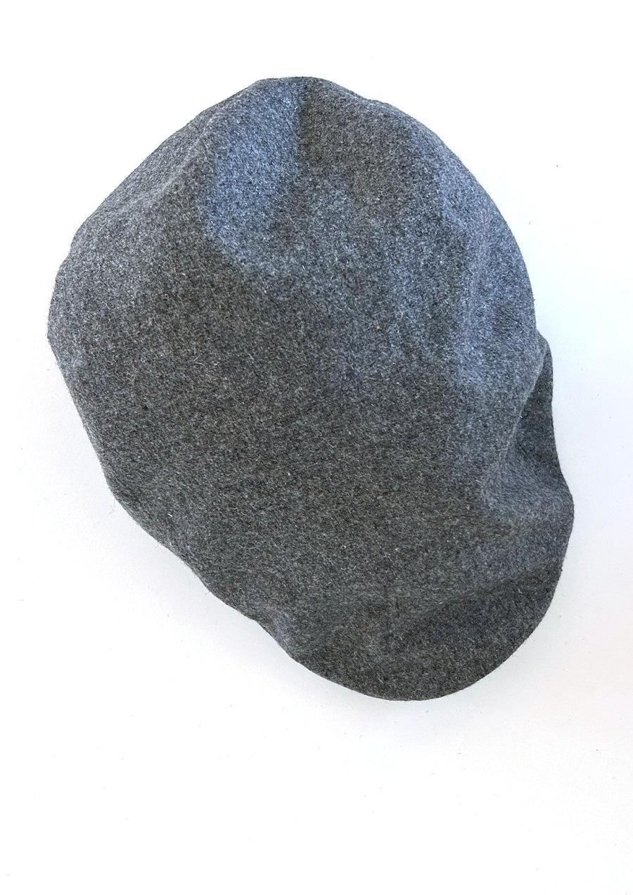 Wool Driver's Cap (Gray)