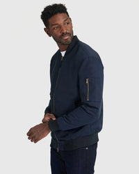 Bomber Jacket (Navy)