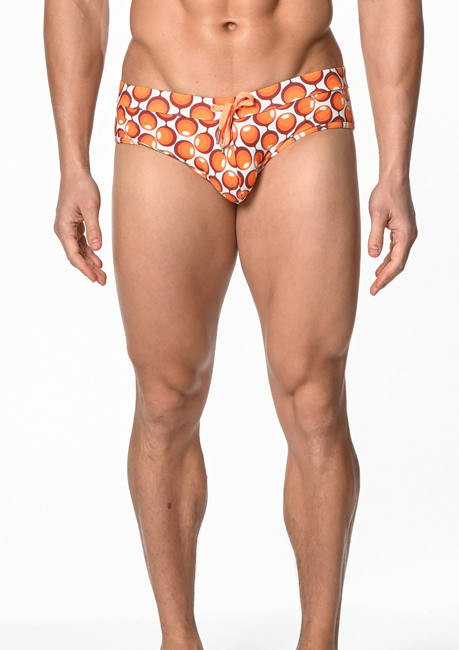 Freestyle Swim Brief w/ Removable Cup (Butterscotch Beads)