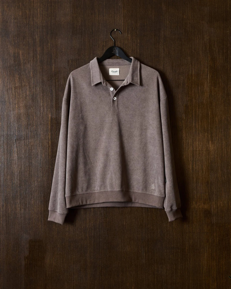 Chenille Polo (Grey)