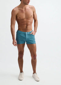 3" Stretch Knit Shorts (Coastal)