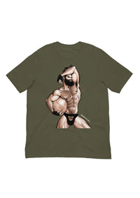 World Bear Tee (Military Green)