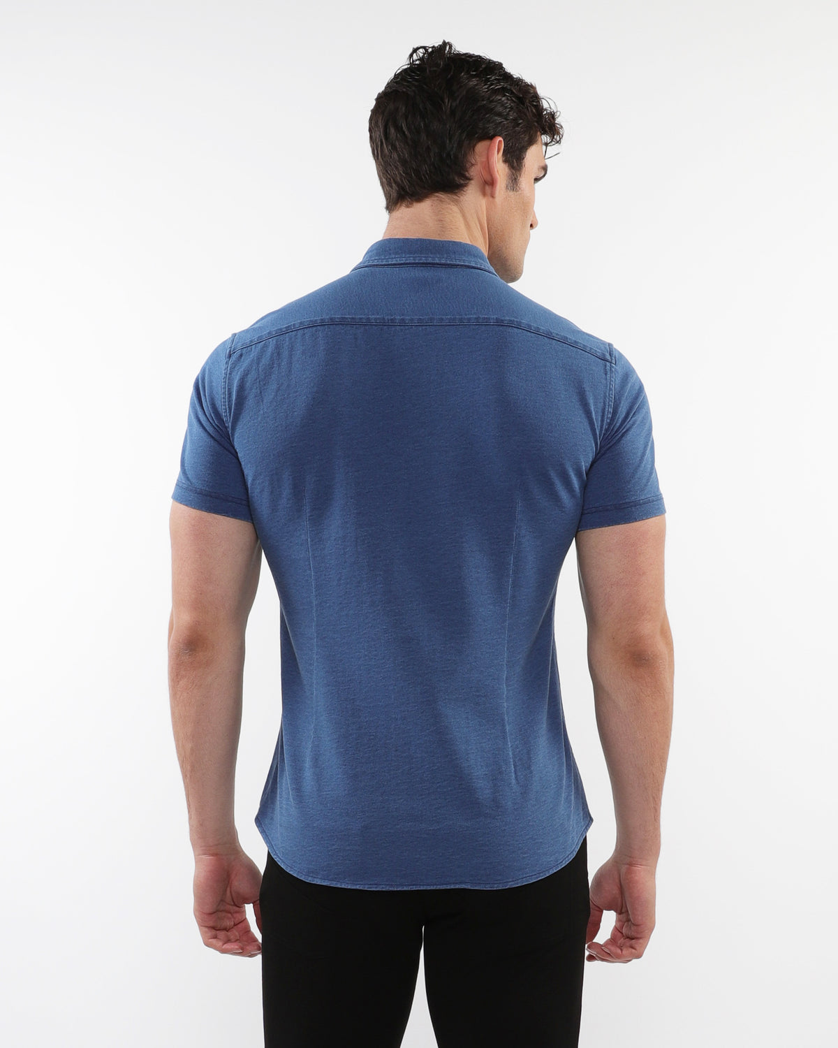 Vintage Wash Denim Shirt (Vintage Blue)