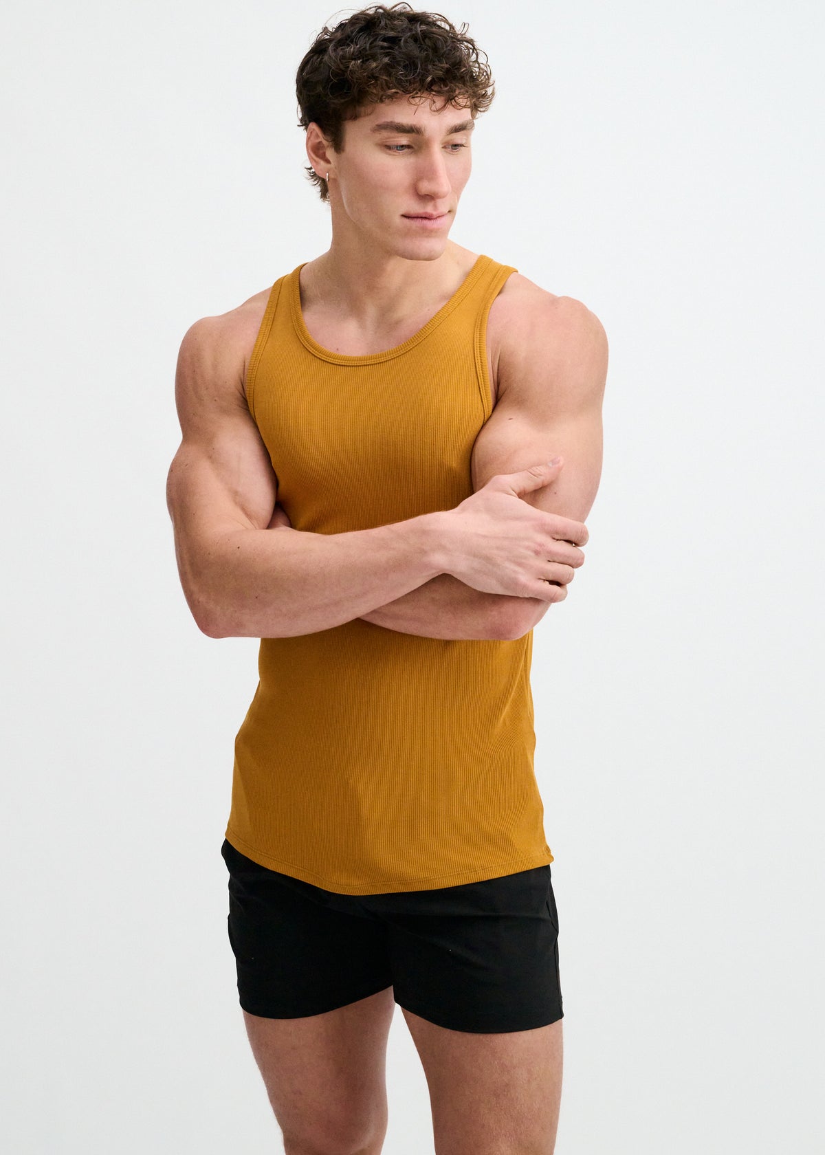 Stretch Rib Modal Tank (Rusty)