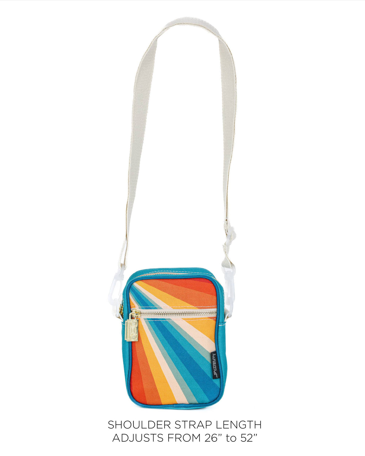 Crossbody Mini Brick Bag (Recycled Rainbow)