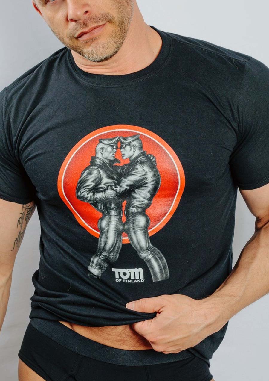 Tom of Finland Leather Man Tee (Black)