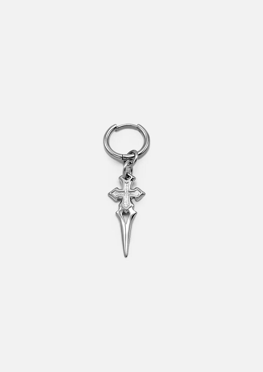 Dagger Earring (Silver)