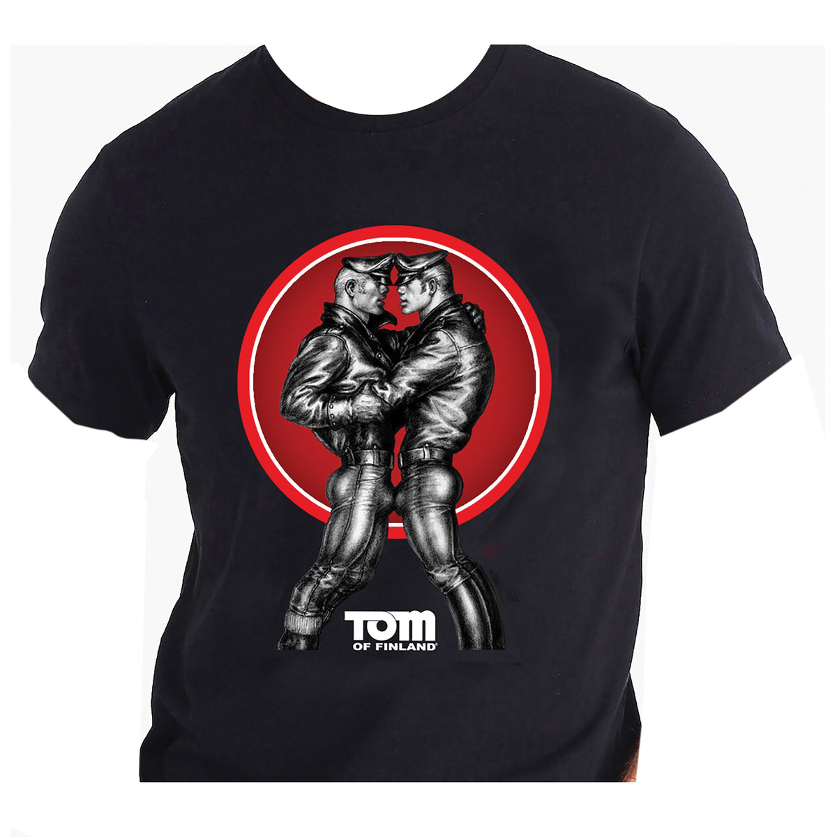 Tom of Finland Leather Man Tee (Black)