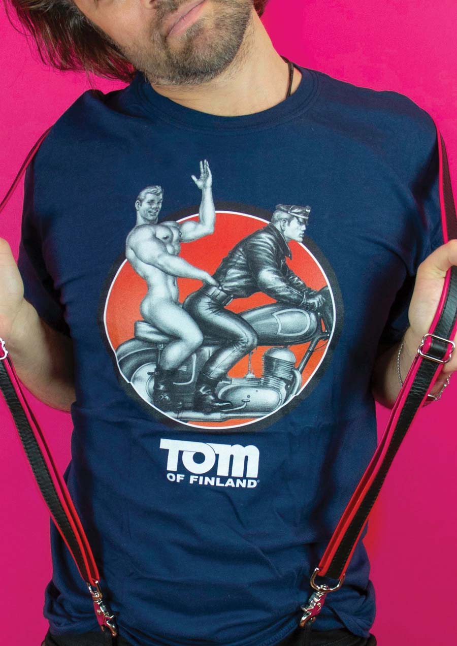 Tom of Finland Easy Rider Tee (Navy)