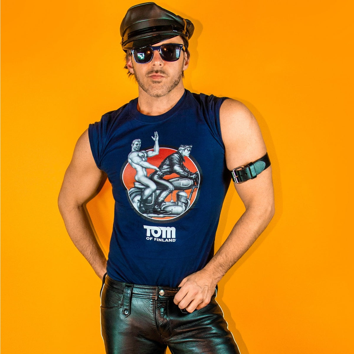 Tom of Finland Easy Rider Tee (Navy)