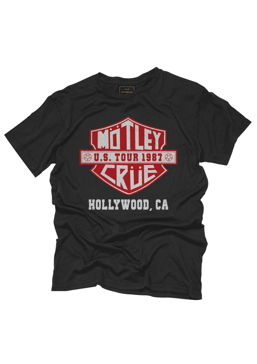 Motley Crue Hollywood Black Label Tee