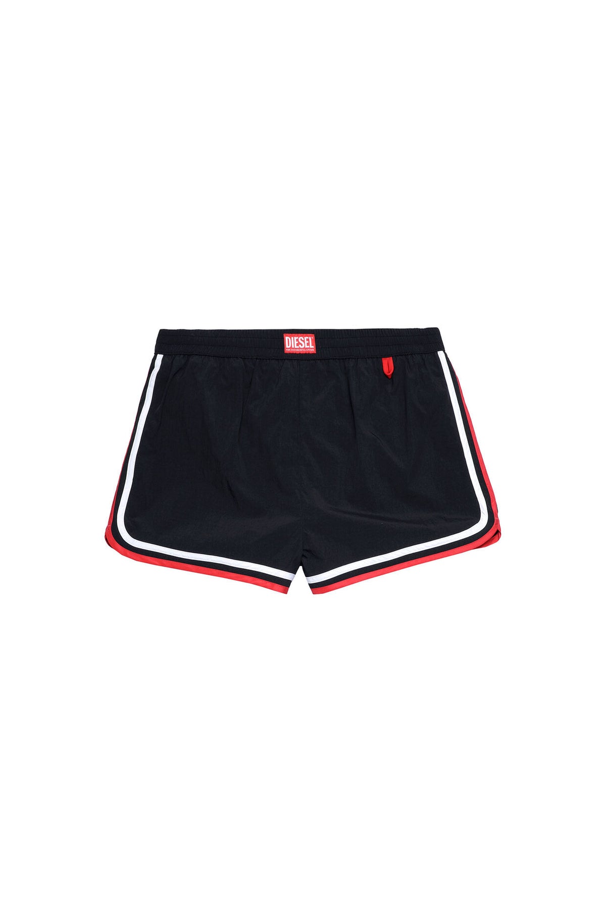 BMBX-REEF-30 Striped Leg Swim Shorts (Black)